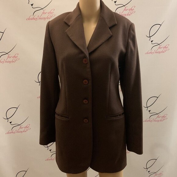Elements by Spiegel. Vintage Wool/Nylon Blazer. Size 4 Tall. Lined. WTC - Picture 1 of 7